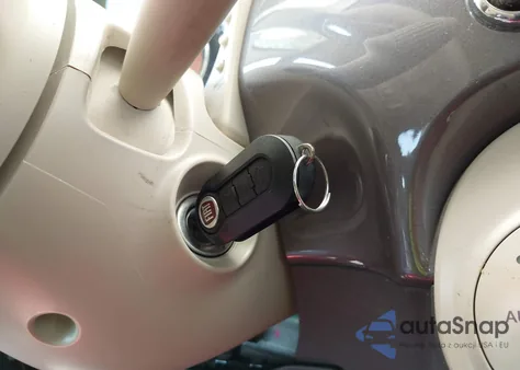 2012 Fiat 500C Lounge z USA, uszkodzony, nr VIN 3C3CFFER6CT142001